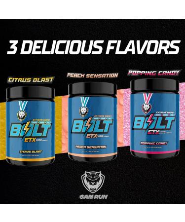 6AM Run Bolt ETX Preworkout | High-Stim Extreme Energy for Cardio | No Jitters Enhanced Electrolytes | Citrus Blast for Men & Women - Shop Now - Buy Online on GoSupps.com