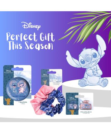Disney Stitch Beauty Set Includes Mirror 2 Scrunchies Hair Scrunchies and 2 Hair Clips Gift Set for Girls - Buy Online on GoSupps.com