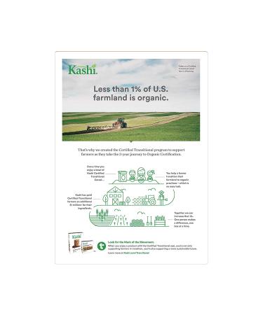 Kashi Autumn Wheat Vegan Protein Breakfast Cereal - Organic Bulk Pantry Staples, 65.2oz Case (4 Boxes) - Buy Online on GoSupps.com