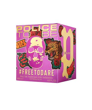 Police TO BE #FREETODARE WOMAN - 4.2 oz EDT Spray - Sensual and Explosive Vanilla Perfume - Body Spray for Women - Long Lasting Amber and Fruity Scent - Designed for Bold Women - Buy Online on GoSupps.com