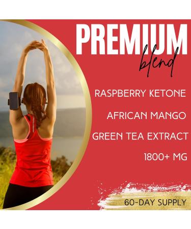 Lumen Naturals Raspberry Ketone for Women with Raspberry Ketone & African Mango 1800mg Per Serving 180 Capsules 60 Servings Non-GMO & Gluten-Free - Buy Online on GoSupps.com