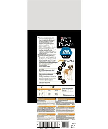 Purina Pro Plan Large Breed Robust Adult Dry Dog Food Bag Rich in Chicken with Optibalance  - Buy Online on GoSupps.com
