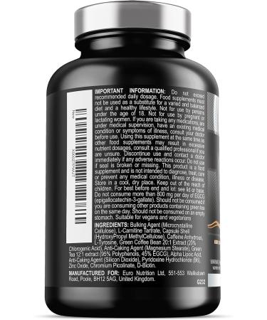 Iron Labs T5 Xtreme for Men and Women - Keto Diet Friendly | Green Tea, L-Carnitine, Caffeine | High Chromium | 180 Capsules - Buy Online on GoSupps.com