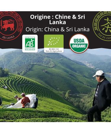 Khla - Coffret de 3 Th s Bio Petit-D jeuner - 3 Boites M tal Vrac - Coffret Cadeau Th s d Asie Offrir - Chun Mee Breakfast OP & Earl Grey - Th d Asie V g tal - Tisane Infusion - Buy Online on GoSupps.com