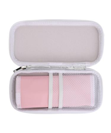 Insulin Cooler Bag Shock Absorption Lasting PU Fabric Insulin Cooler Case Medical Cooler Bag for Sakura Pink