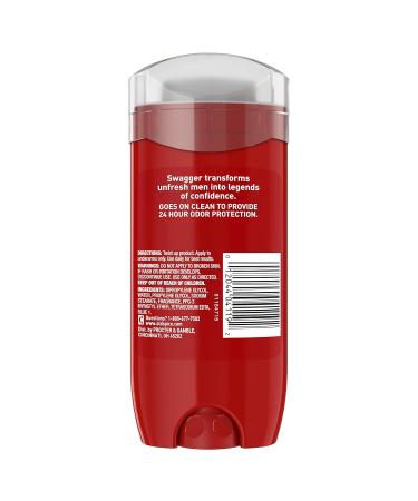 Old Spice Aluminum Free Deodorant for Men Red Zone Collection Swagger Invisible Solid Lime & Cedarwood Scent 3.8 Oz 3.8 Ounce (Pack of 1) Swagger - Buy Online on GoSupps.com