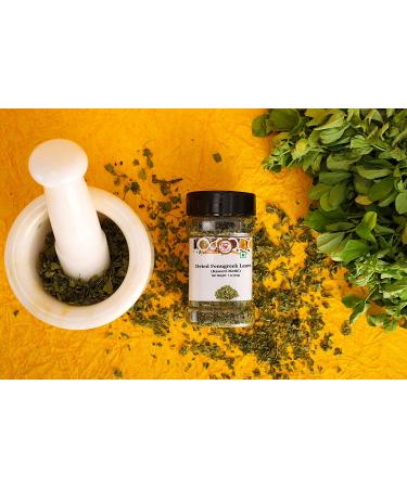 Premium Taj Kasoori Methi Fenugreek Leaves - 1oz (28g) Pack - Buy Online on GoSupps.com