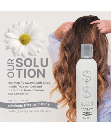 Simply Smooth Xtend Keratin Replenishing Finishing Gloss 4oz - Ultimate Hair Treatment for Shine & Smoothness | International Shipping Available - Buy Online on GoSupps.com