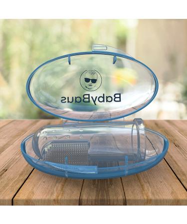 BabyBaus Finger Toothbrush Set for Kids, Toddlers, Babies, and Pets - Soft Bristles, Ergonomic Design - Set of 3 with Cases (Blue, Pink, Clear) - Buy Online on GoSupps.com