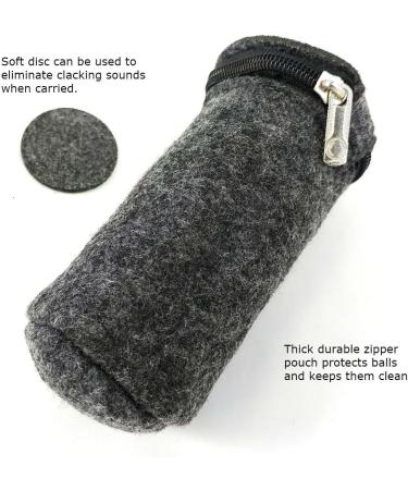 Top Chi 1 lb. Stainless Steel Baoding Balls with Carry Pouch - Hand Therapy & Stress Relief - Buy Online on GoSupps.com