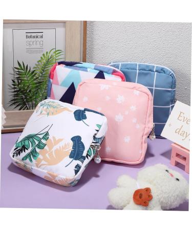 Amosfun 4-Piece Women's Bandage Storage Bags | Feminine Hygiene Cotton Wallet Pouch | Stylish & Functional Organizer - Buy Online on GoSupps.com