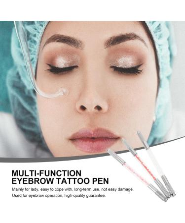 Healeved 3pcs Fruit Embroidery Pen Eyebrow Microblading Kit Eyebrow Embroidery Hand Tools Makeup Tool Copper 1 count (Pack of 1) Assorted Color - Buy Online on GoSupps.com