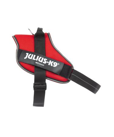Julius-K9 IDC Powair Dog Harness Size: 2XL / 3 Red Red 2XL/3