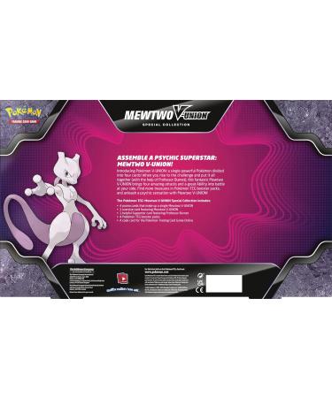 PKMN TCG Mewtwo V-Union Special Collection Box - 4 Packs, 4 Promo Cards - Buy Online on GoSupps.com