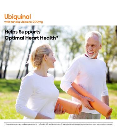 Doctor's Best Ubiquinol 200 mg - 30 Softgels | Premium Antioxidant Support - Buy Online on GoSupps.com