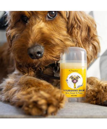 NutriPaw Nourishing Balm for Dogs & Cats - Soothes & Moisturizes Dry Skin on Snout & Paws - Easy to Apply - All Ages & Breeds - Buy Online on GoSupps.com
