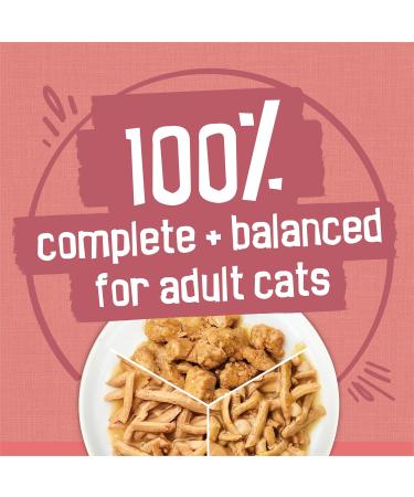 Friskies Poultry Wet Cat Food in Gravy Variety Pack 3 Flavours - 156 g Can (24 Pack) - Buy Online on GoSupps.com
