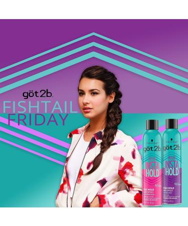 Got2b High Insta Hold Hair Spray 9.1 oz - Strong Hold Styling Spray - Buy Online on GoSupps.com