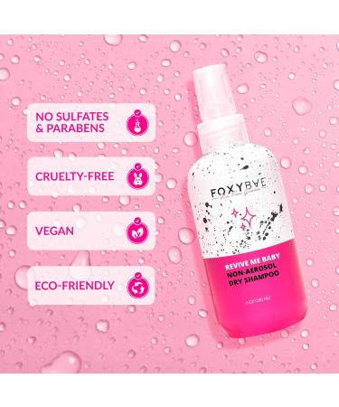 FoxyBae Revive Me Baby Non Aerosol Dry Shampoo 6oz - Refresh Your Hair Anywhere | International Shipping - Buy Online on GoSupps.com
