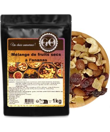 Pineapple Dried Fruit Mix 1 kg- LA PLANTIGO