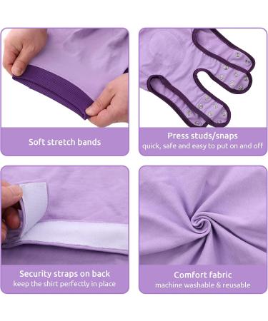 Convinite Recovery Suit for Dogs - Breathable Wound Protection after Castration | Alternative to Cone | Perfect for Male & Female Dogs - Purple - Buy Online on GoSupps.com