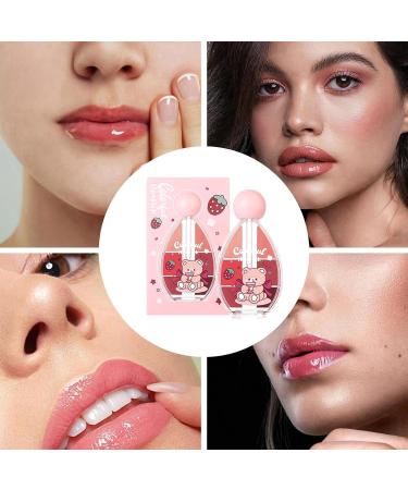 Lip Gloss Palette 6 Color Moisturizing Shiny Lip Balm Waterproof Moisturizing Makeup Lip Gloss for Women Cosmetics Home Dating Formal Occasions - Buy Online on GoSupps.com