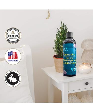 Organic Jasmine & Clove Massage Oil for Muscle Care, Pain Relief & Full Body Therapy - For Men, Women, and Couples - Buy Online on GoSupps.com