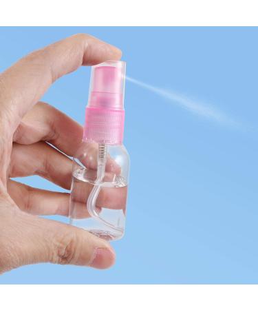 30ML Portable Refillable Plastic Fine Mist Transparent Empty Spray Sprayer Bottle Cosmetic Mini Spray Bottles Transparent Travel Small Bottles White 2 Pcs - Buy Online on GoSupps.com