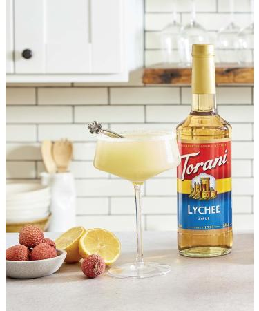 Torani Lychee Flavour Syrup 750ml bottle 2 Pack light brown Lychee 750 ml (Pack of 2) - Buy Online on GoSupps.com