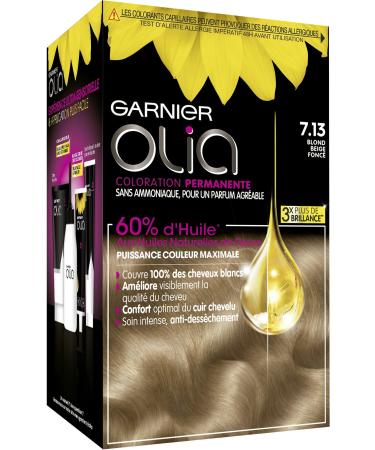 Garnier Olia Permanent Hair Color Oil without Ammonia Blond Beige Fonc 1 piece (1 pack)
