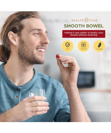 GeriCare Senna Plus Laxative Tablets - Natural Constipation Relief | 50mg Stimulant & 8.6mg Stool Softener | Gentle Bowel Movement Support - Buy Online on GoSupps.com