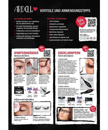 Ardell Duralash Naturals Short Individual Lashes - 56 Count | Pack of 1 - Buy Online on GoSupps.com