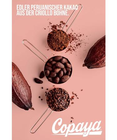  Copaya Copaya Raw Organic Cocoa Seeds Criollo Cocoa Whole Grains Raw Grade Vegan Noble Cocoa Beans 1000g (1kg) - Buy Online on GoSupps.com