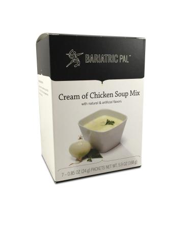 BariatricPal Protein Soup - Cream of Chicken (1-Pack) 7 Count (Pack of 1)