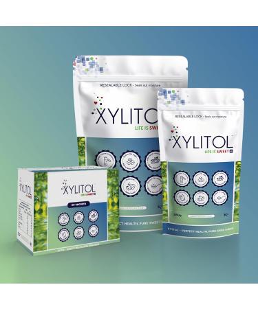 Xylitol 100% Natural Sugar Alternative Sweetener 250g - Buy Online on GoSupps.com