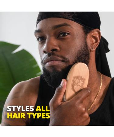 The Beard Club Beard Brush Beard Comb and Scissors - Beard Kit for Men Grooming and Care for Beards and Mustaches - Gift Set Beard Brush Kit - Buy Online on GoSupps.com