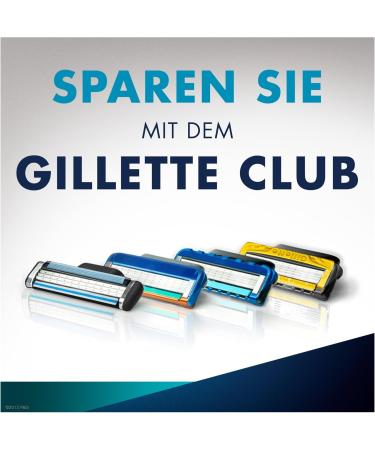 Buy Discontinued Gillette Mach3 Razor Blades for Men - 1 Pack (6 Pieces) - International Shipping Available - Buy Online on GoSupps.com