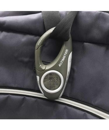 Electronic Altimeter Carabiner | Handheld Thermometer & Weather Forecast Device for Outdoor Adventures - Buy Online on GoSupps.com