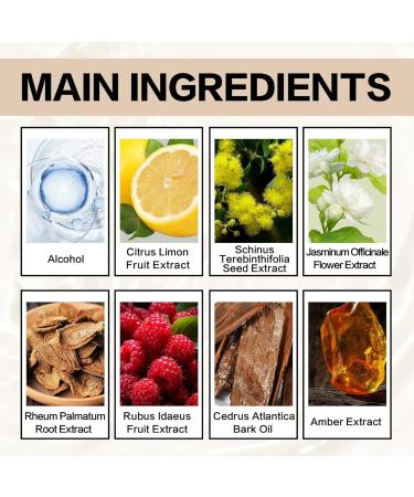 Jasmine Pheromone Perfume Hypnosis Cologne for Women Enhanced Scents Perfumes Portable Pheromone Cologne for Confident Long-Lasting Pheromone Perfume (1PCS) - Buy Online on GoSupps.com