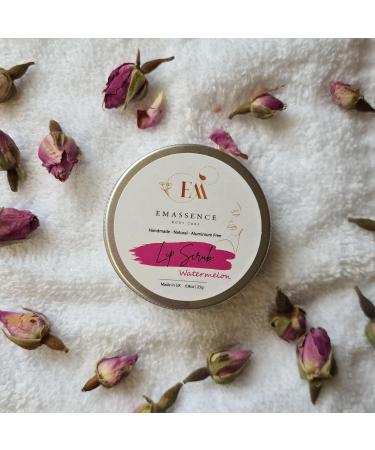 Organic Watermelon Lip Scrub for Brightening and Softening Lips | Exfoliant for Smooth Lips - Buy Online on GoSupps.com