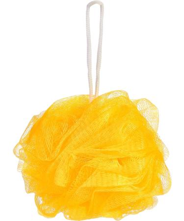 BRUBAKER Cosmetics - 5x Yellow Peeling & Massage Bath Sponges with Hanger | International Shipping Available - Buy Online on GoSupps.com