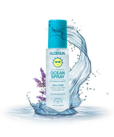 ALOESUN Organic Tanning Travel Size Bundle - Including Organic Coconut Tanning Oil, Ocean Spray, Organic AFTERSUN Spray, and Beach Bag - Buy Online on GoSupps.com