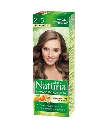 Joanna Naturia Color Permanent Hair Color Cream Goodness of Milk Proteins and Peach Extracts Premium-Quality Hair Dye Provides Soft and Lustrous Hair Long-Lasting Hair Colors Cold Blond
