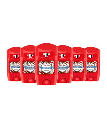 Old Spice Wolfthorn Men's Deodorant Stick 50ml Pack of 6