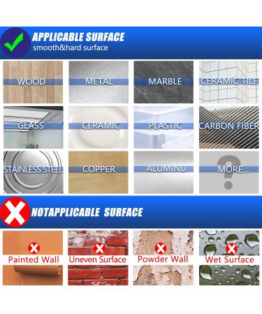 ZMUAXUAN Strong Nano Double Sided Tape Heavy Duty Mounting Clear Removable Sticky Adhesive Strips No Damage Wall Waterproof Reusable Thick Gel Grip Washable for Hanging Picture Poster Carpet Photo 1 - Buy Online on GoSupps.com