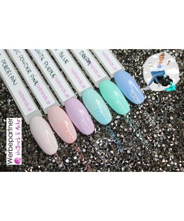 N+M TRENDLINE Classic White & Purple Color Gel 5ml - LED/UV Highly Opaque Scratch-Resistant | International Shipping - Buy Online on GoSupps.com