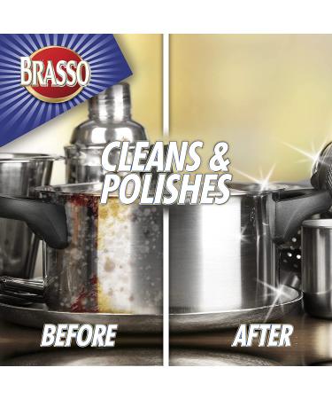Brasso Multi-Purpose Metal Polish 8 oz - Top Quality Metal Cleaner - Buy Online on GoSupps.com