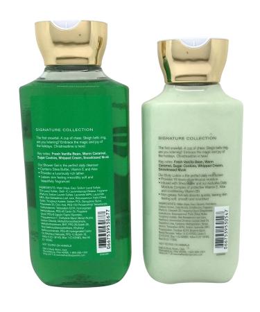 Bath & Body Works Vanilla Bean Noel Gift Set - Shower Gel & Body Lotion Bundle - Buy Online on GoSupps.com