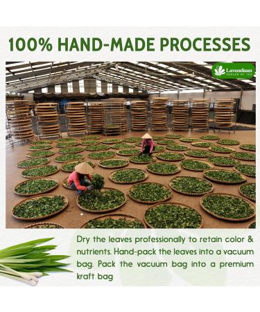 Lavendium 56g (2oz) Lemongrass Dried Leaves (Cut & Sifted) 100% Natural & Pure Lemongrass leaves Lemongrass Herbal Tea. Lemongrass Leaf Tea. No Sugar No Caffeine No Gluten Vegan. - Buy Online on GoSupps.com