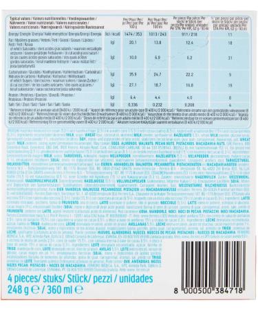 kinder bueno Ice White Lot de 4 noisettes cr meuses en forme d' cureuil gaufr croustillant Blanc glac  - Buy Online on GoSupps.com